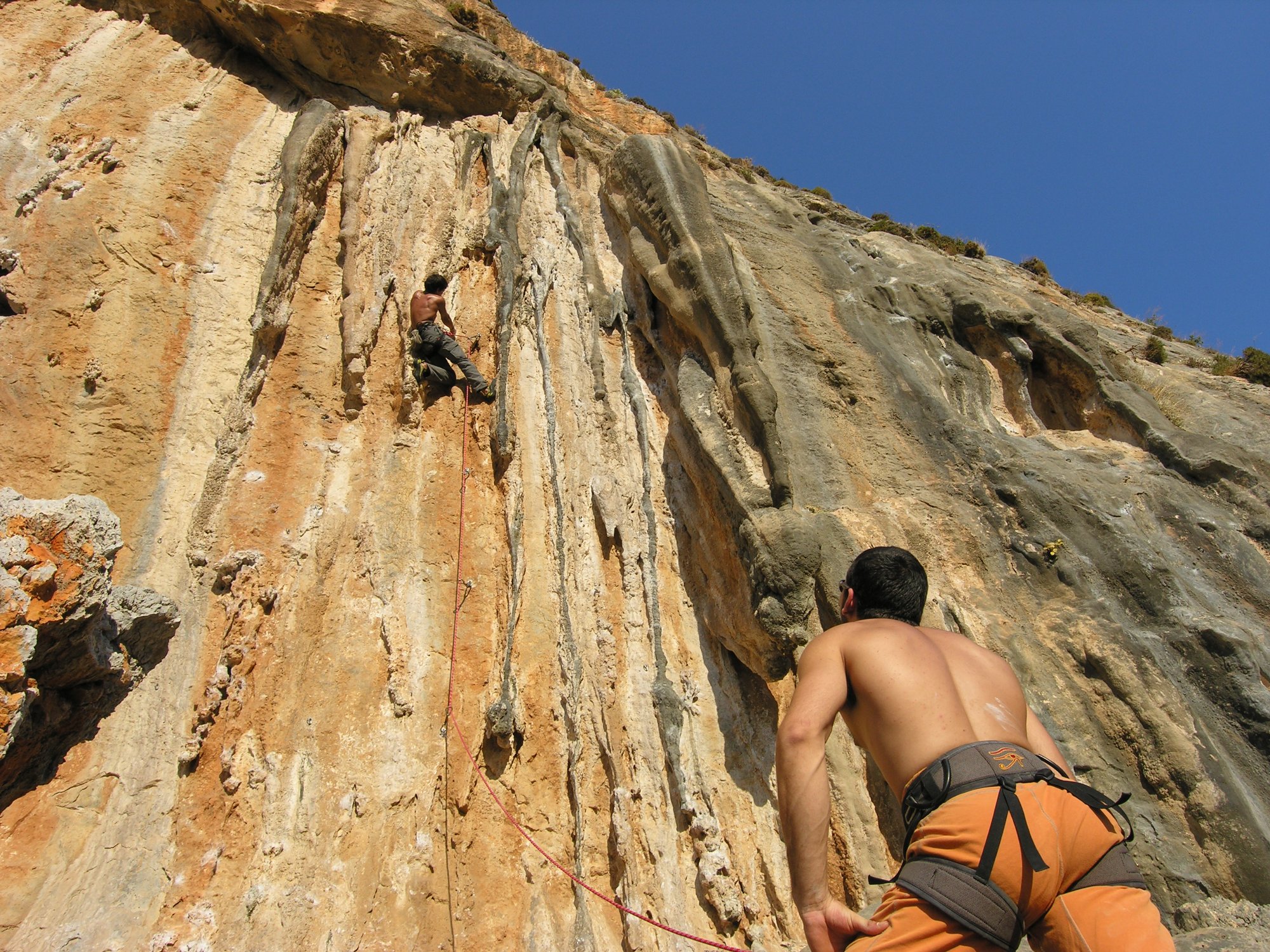 Arrampicata in falesia